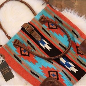 American Darling Saddle Blanket Tote